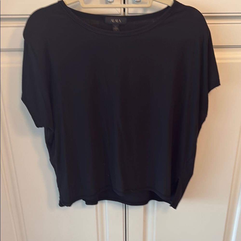 Alala Black Dolman Sleeve Boxy T-Shirt